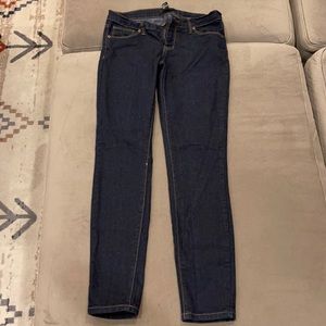 Forever 21 dark blue skinny jeans